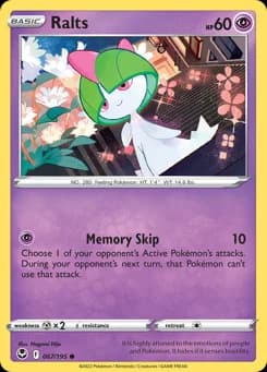 Ralts Silver Tempest 67