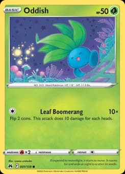 Oddish Crown Zenith 1
