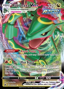 Rayquaza VMAX Crown Zenith 102