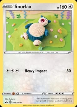 Snorlax Crown Zenith 109