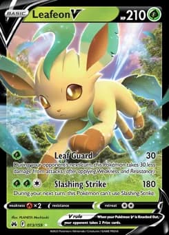 Leafeon V Crown Zenith 13