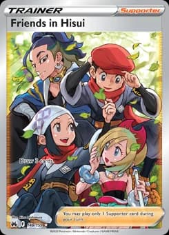 Friends in Hisui Crown Zenith 148