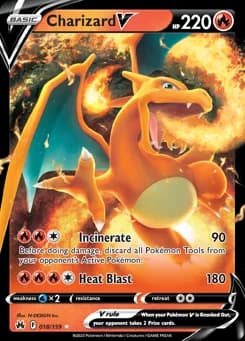 Charizard V Crown Zenith 18