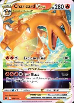 Charizard VSTAR Crown Zenith 19