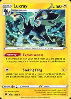 Luxray Crown Zenith 44