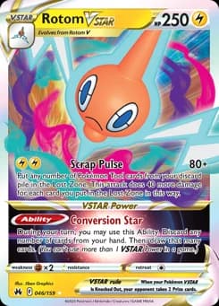 Rotom VSTAR Crown Zenith 46