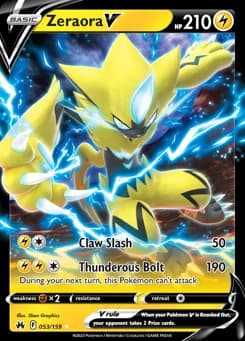 Zeraora V Crown Zenith 53