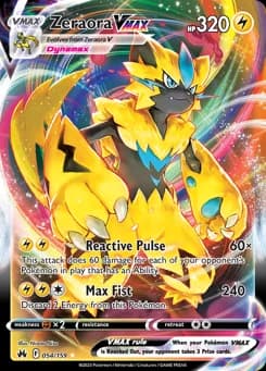 Zeraora VMAX Crown Zenith 54