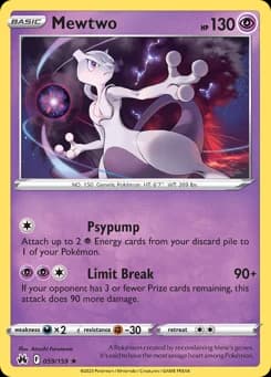 Mewtwo Crown Zenith 59