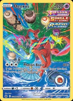 Deoxys Crown Zenith Galarian Gallery GG12