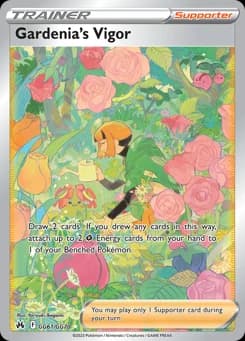 Gardenia's Vigor Crown Zenith Galarian Gallery GG61