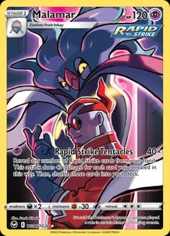 Malamar Silver Tempest Trainer Gallery TG06