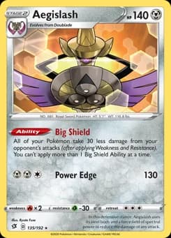 Aegislash Rebel Clash 135