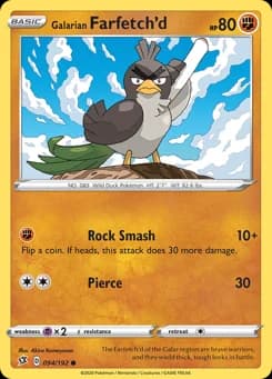 Galarian Farfetch'd Rebel Clash 94