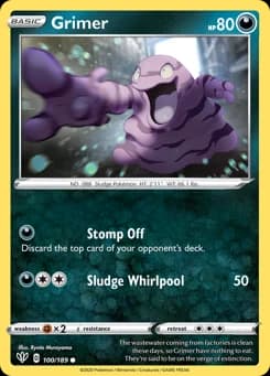 Grimer Darkness Ablaze 100
