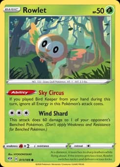 Rowlet Darkness Ablaze 11