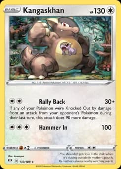 Kangaskhan Darkness Ablaze 133