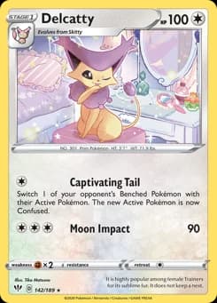 Delcatty Darkness Ablaze 142
