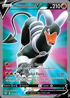 Houndoom V Darkness Ablaze 178
