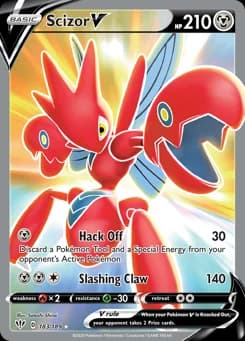 Scizor V Darkness Ablaze 183