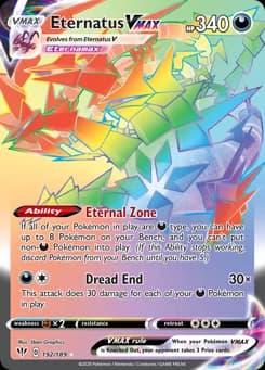 Eternatus VMAX Darkness Ablaze 192