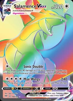 Salamence VMAX Darkness Ablaze 194