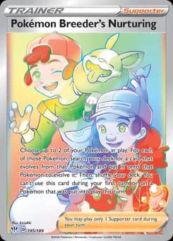Pokémon Breeder's Nurturing Darkness Ablaze 195