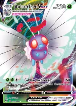 Butterfree VMAX Darkness Ablaze 2