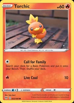 Torchic Darkness Ablaze 22