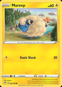 Mareep Darkness Ablaze 55
