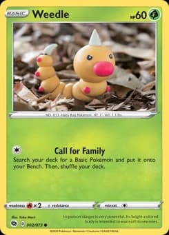 Weedle Champion's Path 2