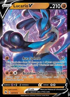 Lucario V Champion's Path 27