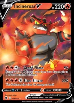 Incineroar V Champion's Path 8