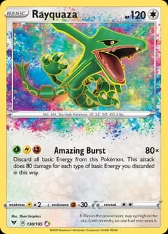 Rayquaza Vivid Voltage 138