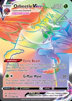 Orbeetle VMAX Vivid Voltage 186