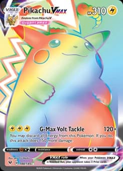 Pikachu VMAX Vivid Voltage 188