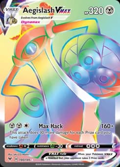 Aegislash VMAX Vivid Voltage 190