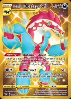 Galarian Obstagoon Vivid Voltage 198
