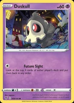 Duskull Vivid Voltage 69