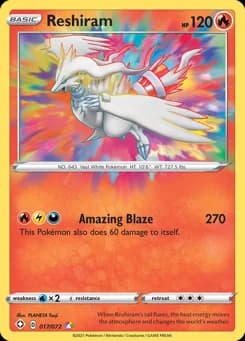 Reshiram Shining Fates 17