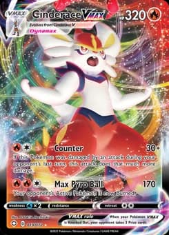 Cinderace VMAX Shining Fates 19