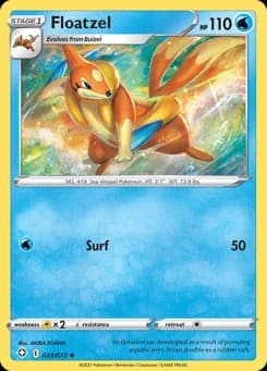 Floatzel Shining Fates 23