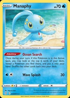 Manaphy Shining Fates 24