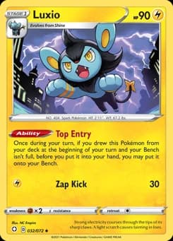 Luxio Shining Fates 32
