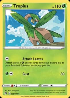 Tropius Shining Fates 5