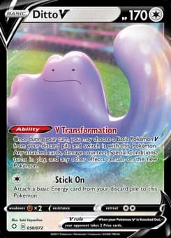 Ditto V Shining Fates 50