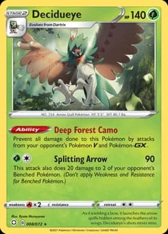 Decidueye Shining Fates 8