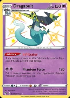 Dragapult Shining Fates Shiny Vault SV062