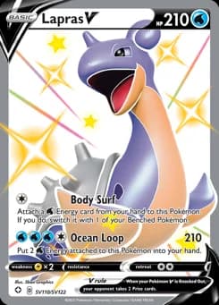 Lapras V Shining Fates Shiny Vault SV110