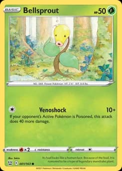 Bellsprout Battle Styles 1